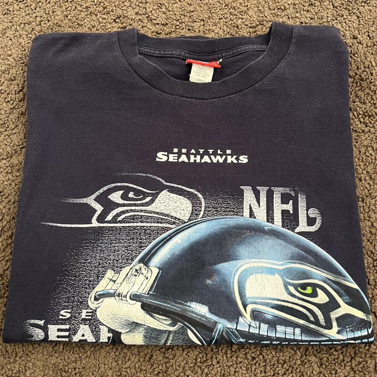 Seattle Seahawks t-shirt - men's large - Depop