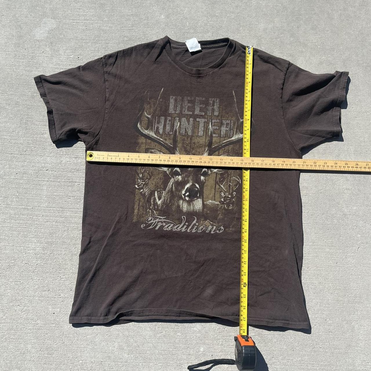 Brown Deer Hunter Traditions cotton tee hunting... Depop