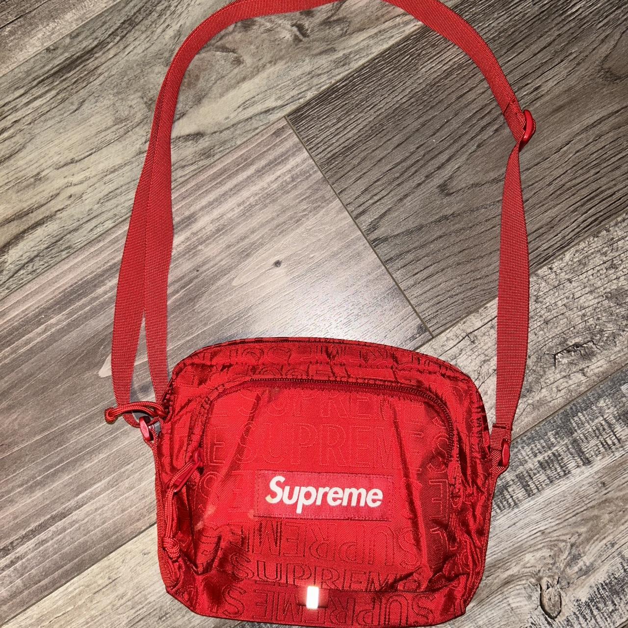 Supreme shoulder bag sales red ss19