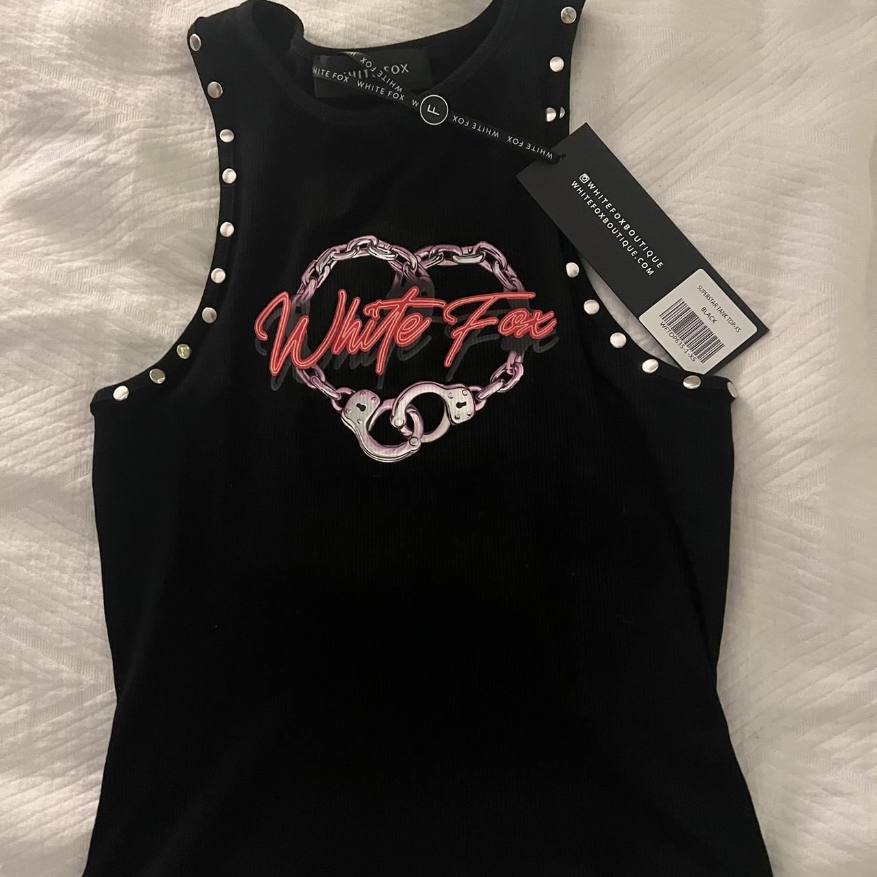 White fox tank xs - Depop