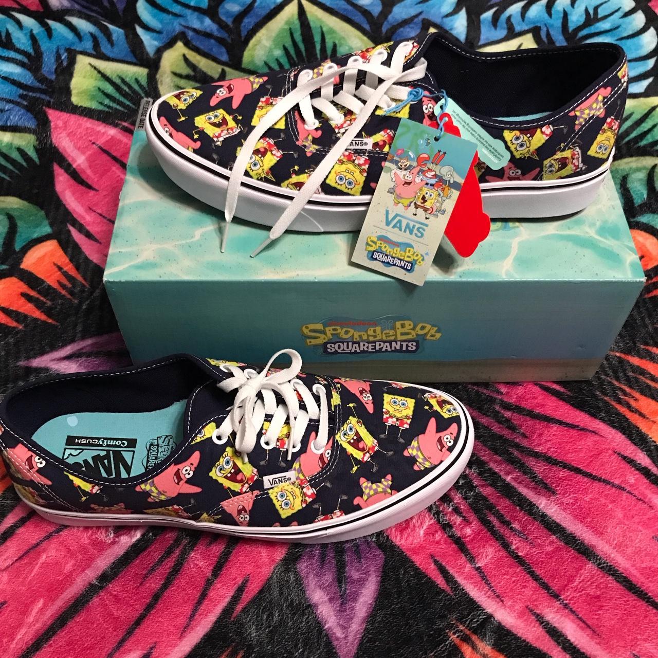 Limited Edition Vans SpongeBob Patrick pattern