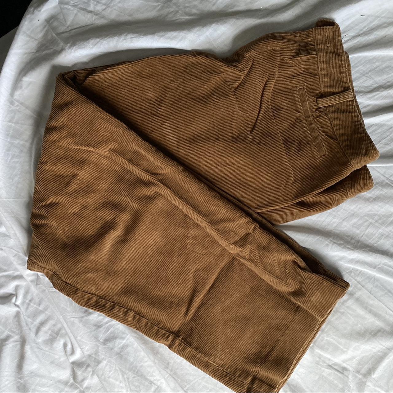 Rafaella Women's Brown and Tan Trousers | Depop