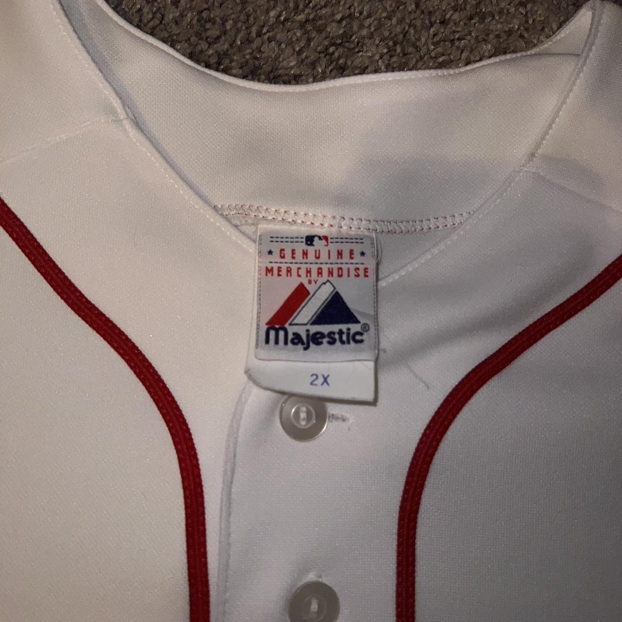 Vintage Boston Red Sox warm up jersey Size - Depop