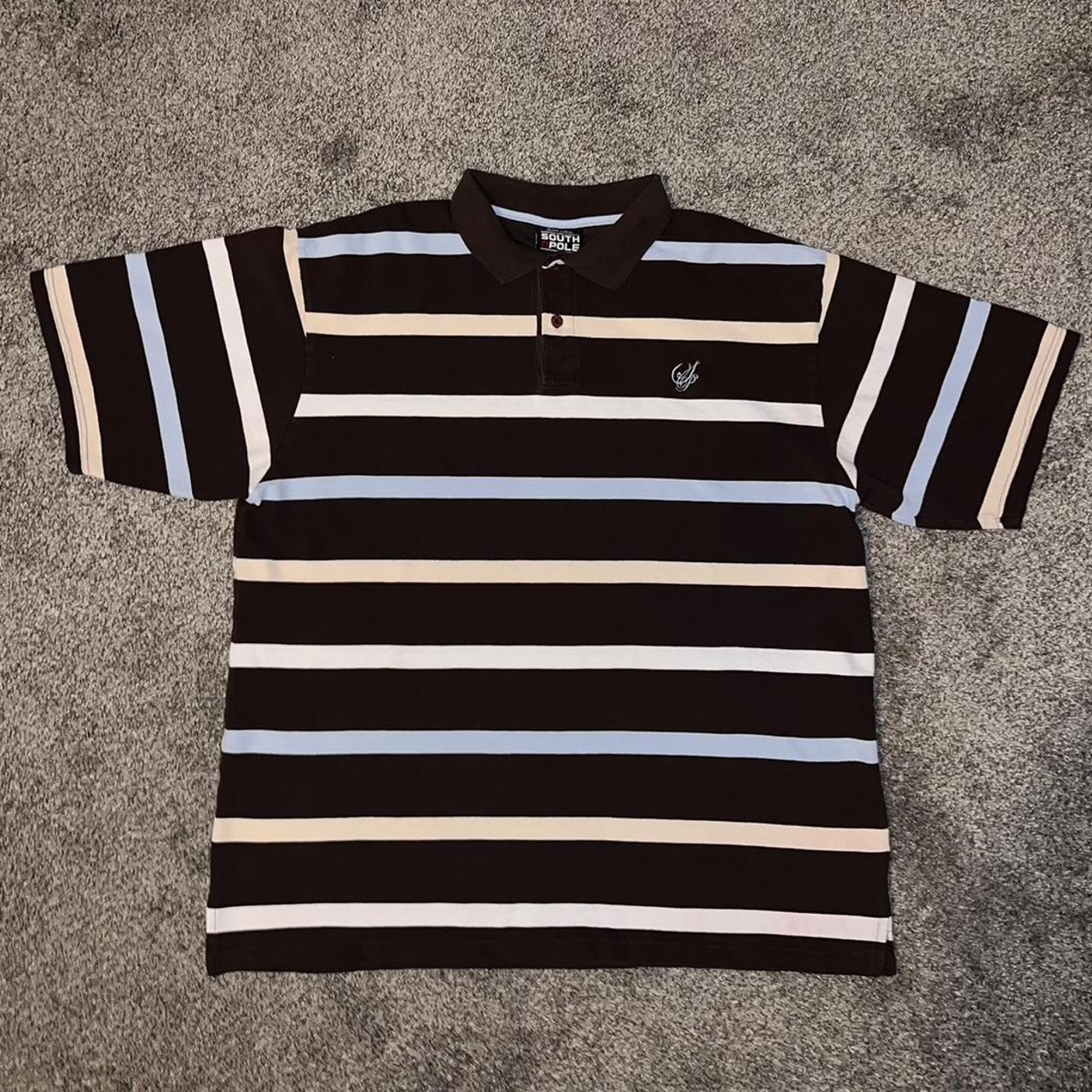 Vintage Y2K Southpole Polo Shirt Size: tagged XXL... - Depop