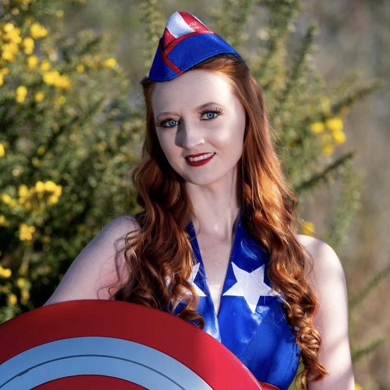 Captain america fancy outlet dress womens