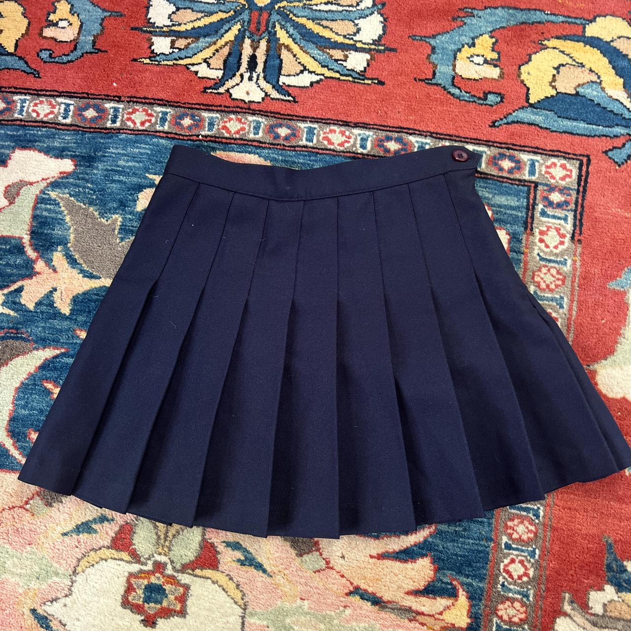 American Apparel Women's Skirt Navy/Blue S – Classic American