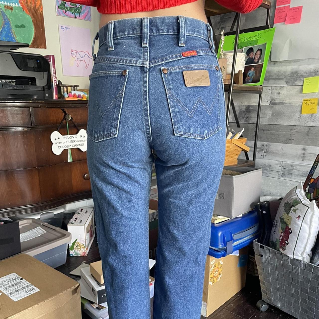 Wrangler Womens Blue Jeans Depop 0407