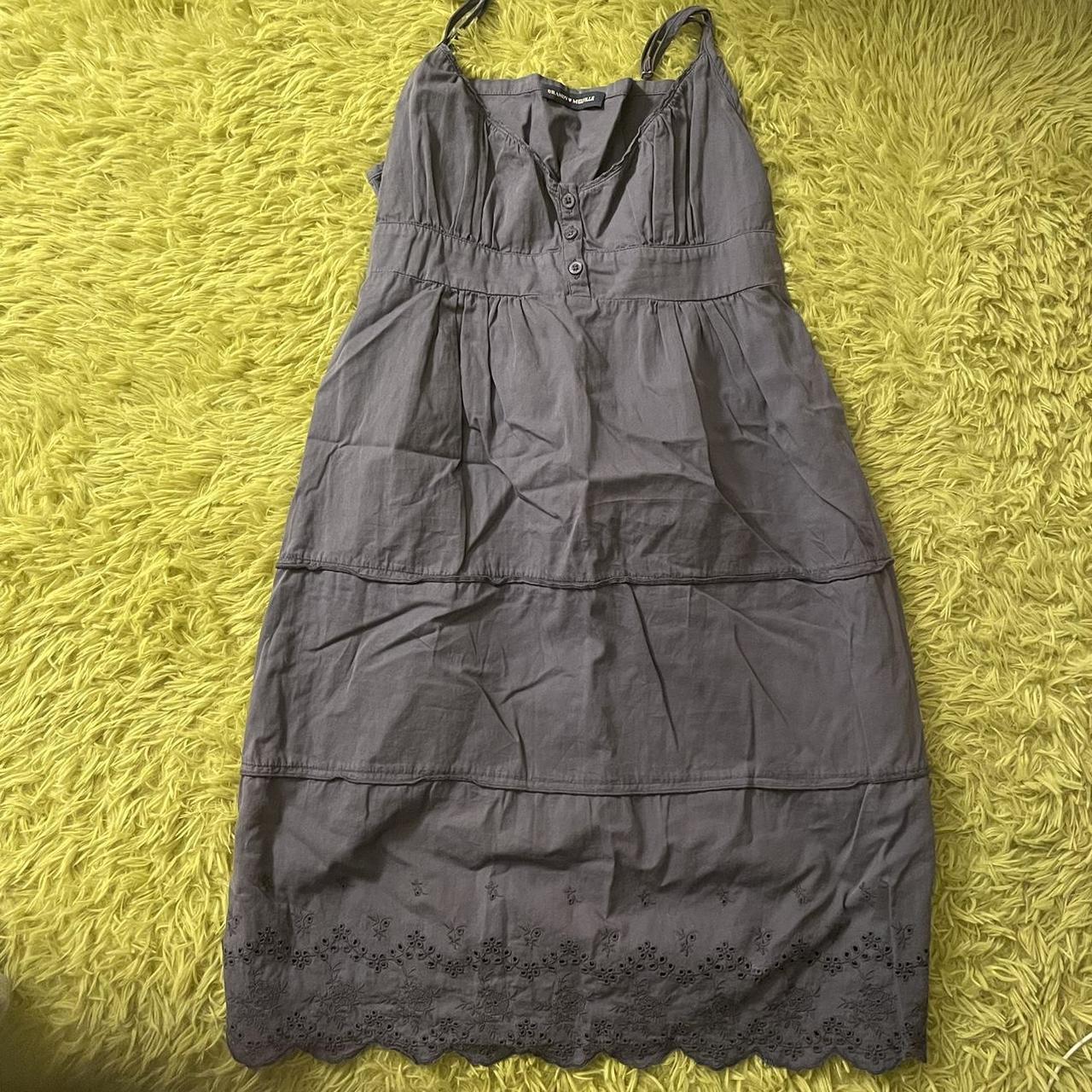 brandy melville RARE purple eyelet dress 🫐 it has... Depop