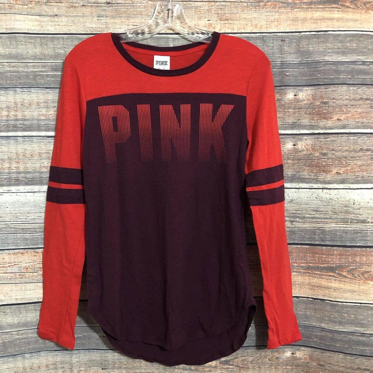 Victoria's Secret Women's T-Shirt - Red - Xs