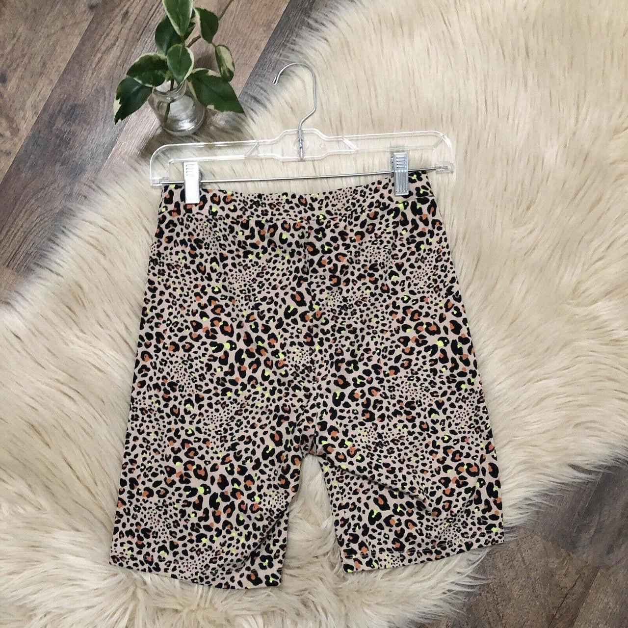 Aerie cheetah best sale biker shorts