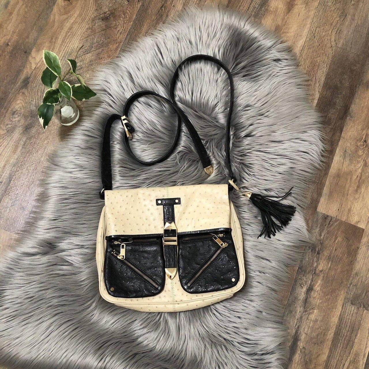 Rebecca minkoff beige discount crossbody