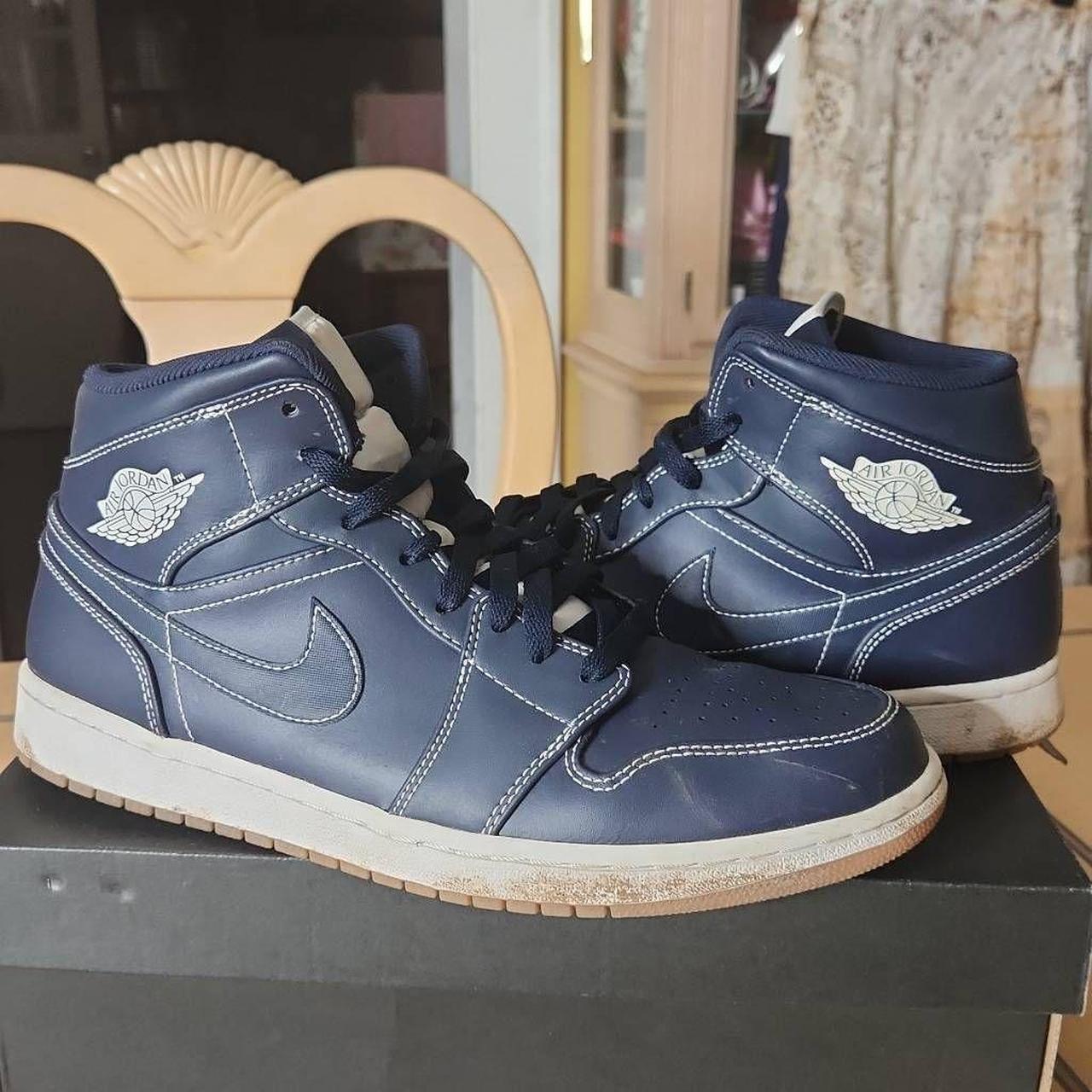 Nike Air Jordan 1 Mid RE2PECT Derek Jeters sneakers. Depop