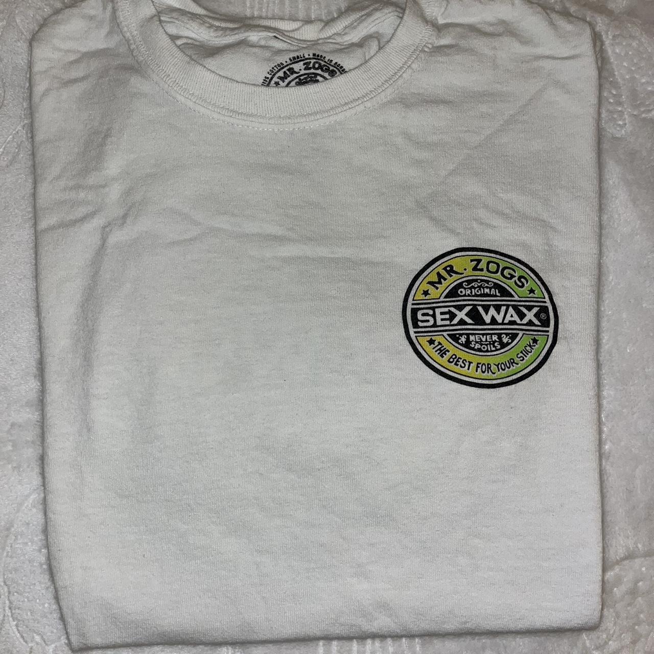 Mr Zogs Sex Wax White T Shirt 🐚🏄‍♂️😯😯 S Sex Wax Depop