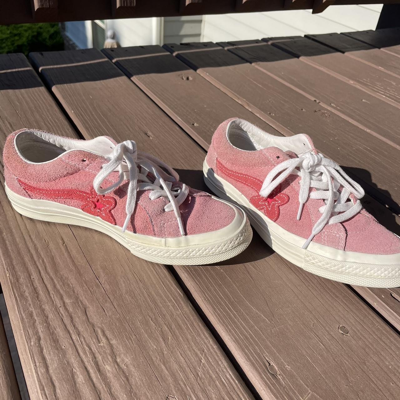 Golf le fleurs in geranium pink. Size 4 in men s 6