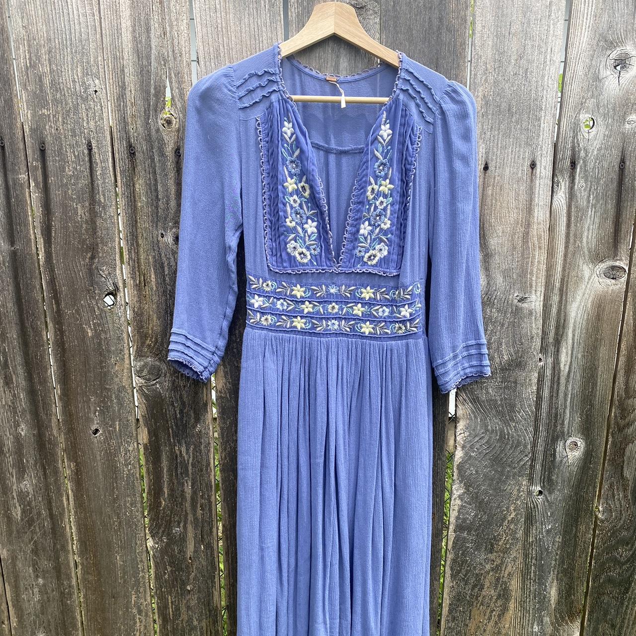 Free people flora top midi dress