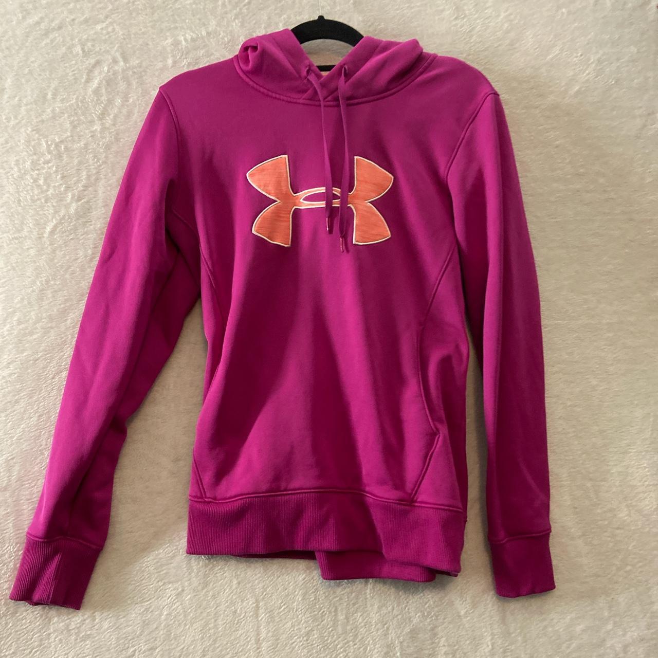 Coral under 2024 armour hoodie