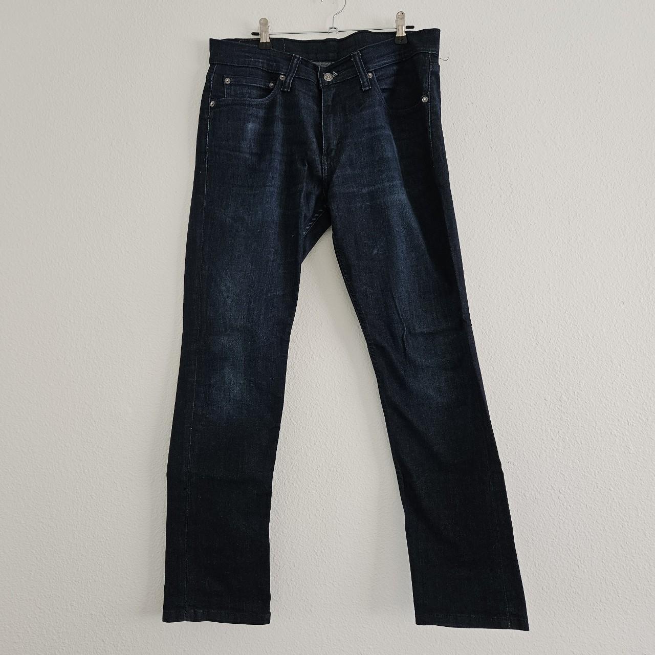 Mens dark wash Levis 511s jeans Slim straight. Depop