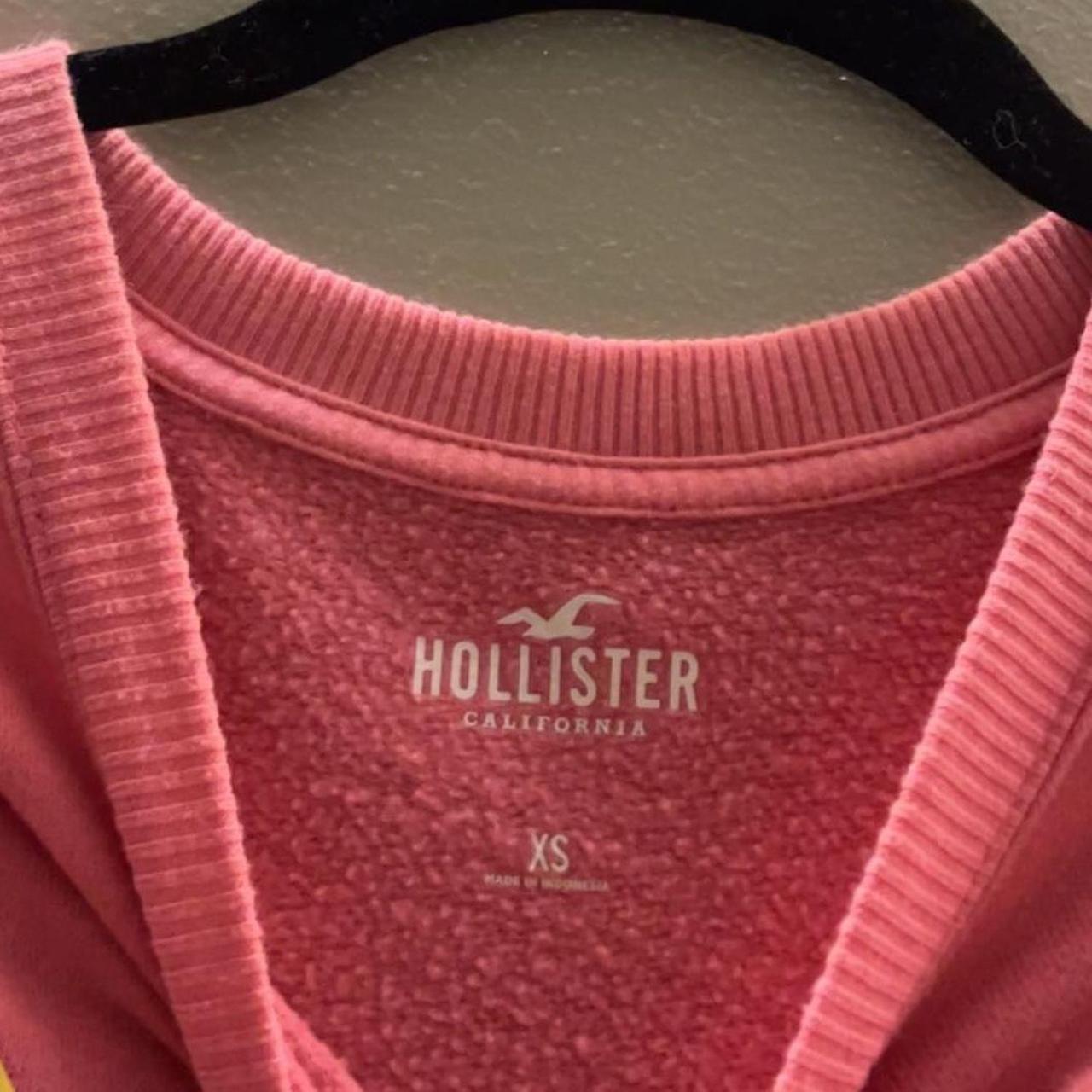 Hollister Tampa Oversized Print Graphic buy Sweatshirt Pink XL