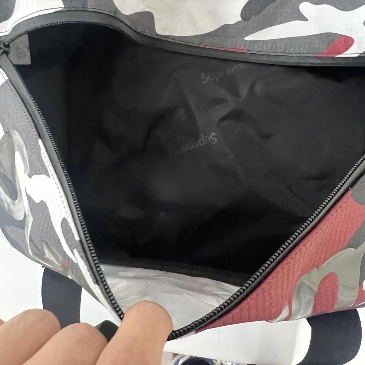 Supreme Duffle Bag SS21 Red Camo ColorWay 10/10... Depop