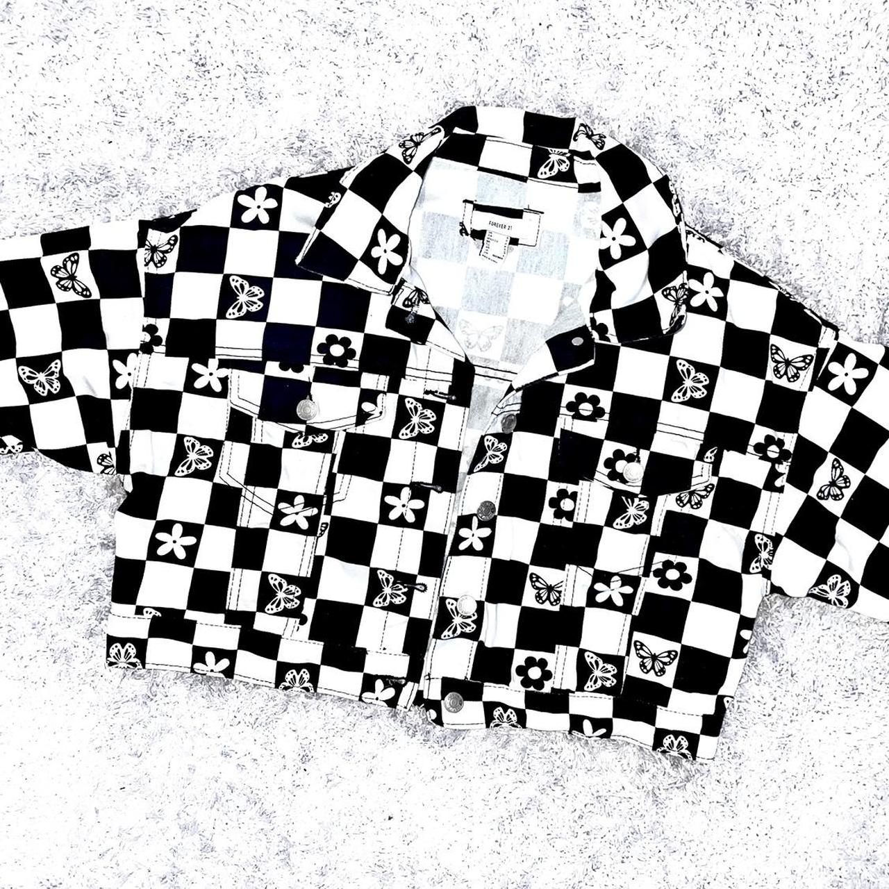 Checkered jacket forever 21 hotsell