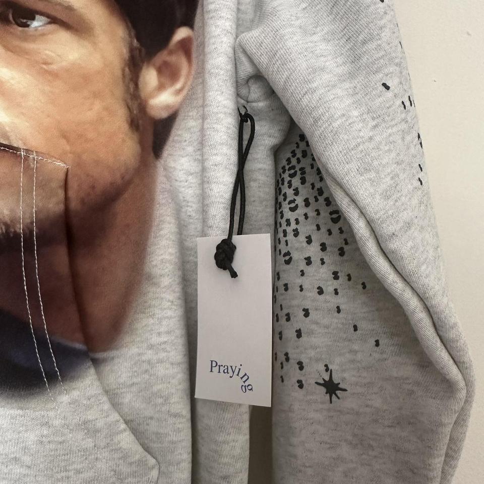 Praying Brangelina Hoodie Grey ブランジェリーナ Praying Brangelina