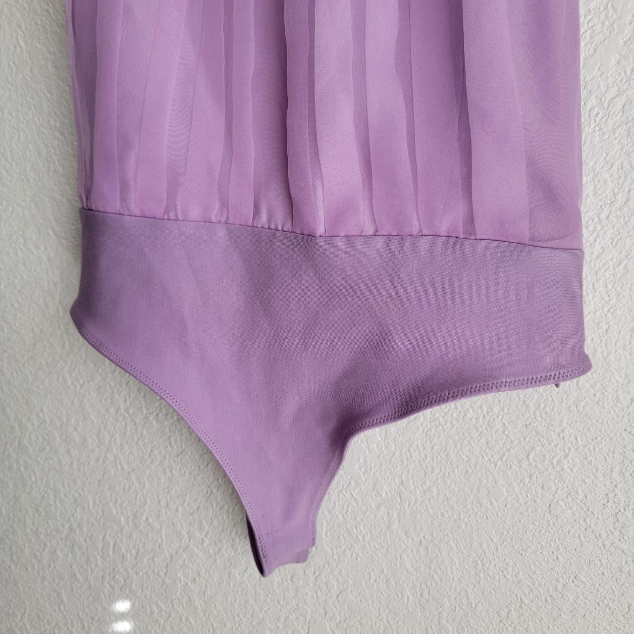Lovers + Friends Women's Purple and Pink Bodysuit (6)