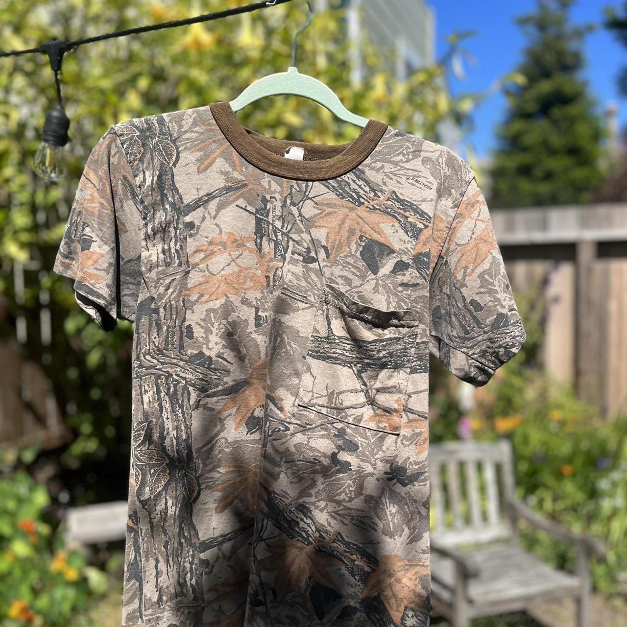 Realtree camouflage pocket T shirt, #camo #camouflage