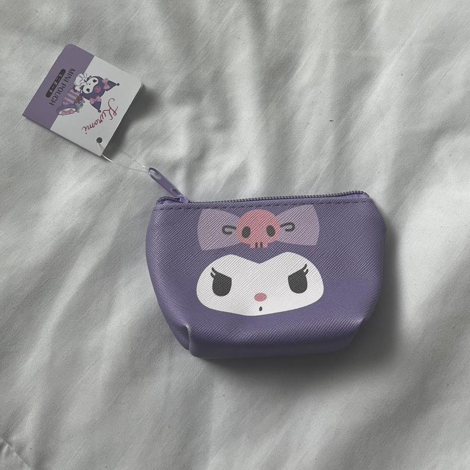 Kuromi set coin purse, small box, make up bag (small - Depop