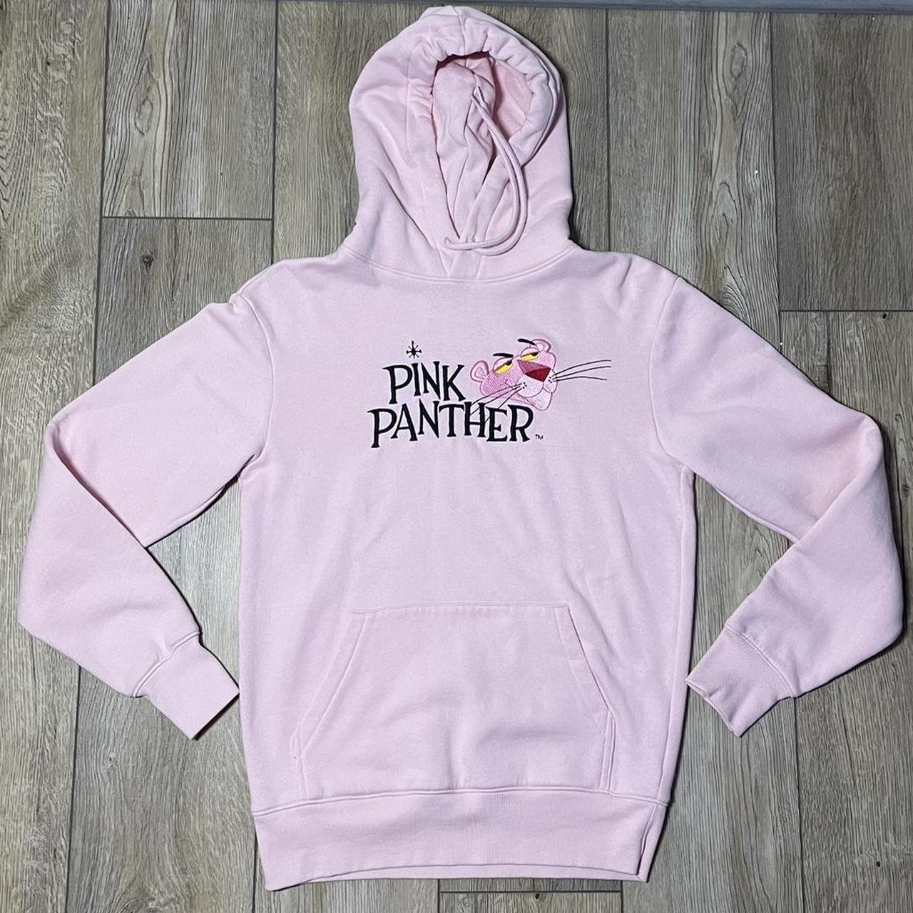 h m unisex oversized pink panther drawstring hoodie. Depop