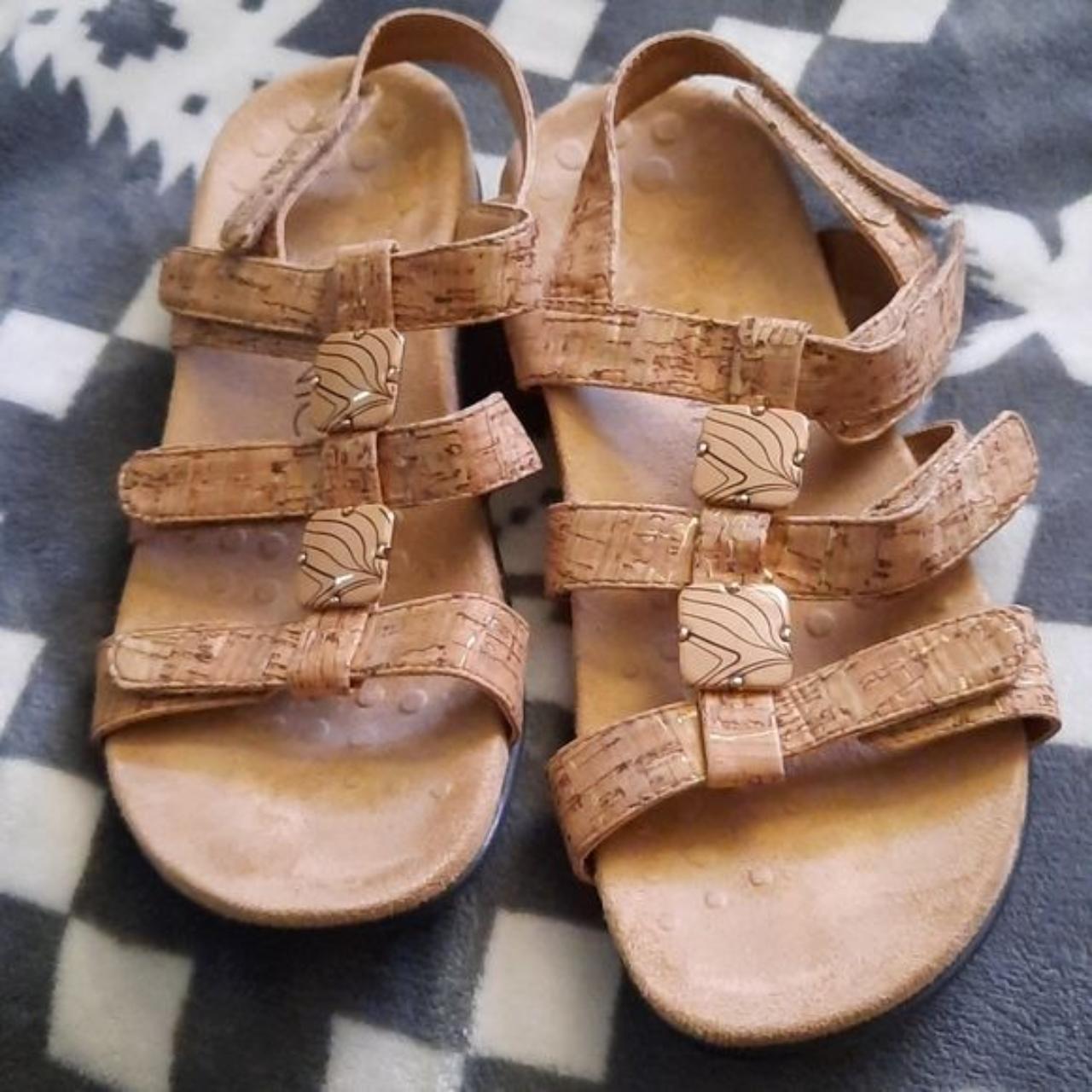 Vionic Amber Jewel 3 Strap with Ankle Strap Sandal... - Depop