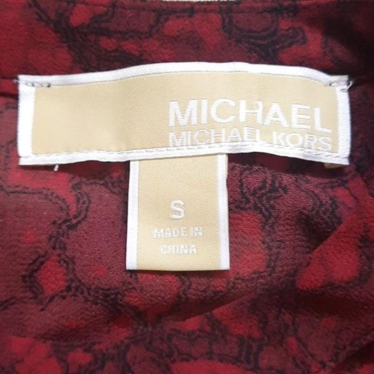 Michael Michael Kors Sheer Long Sleeve Triangle... - Depop