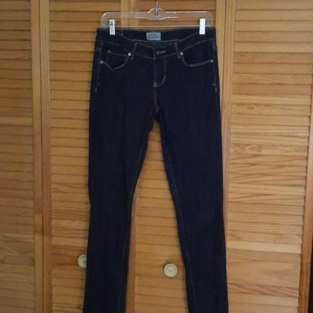 Aeropostale Ashley Ultra Skinny dark wash jeans. 99%... - Depop