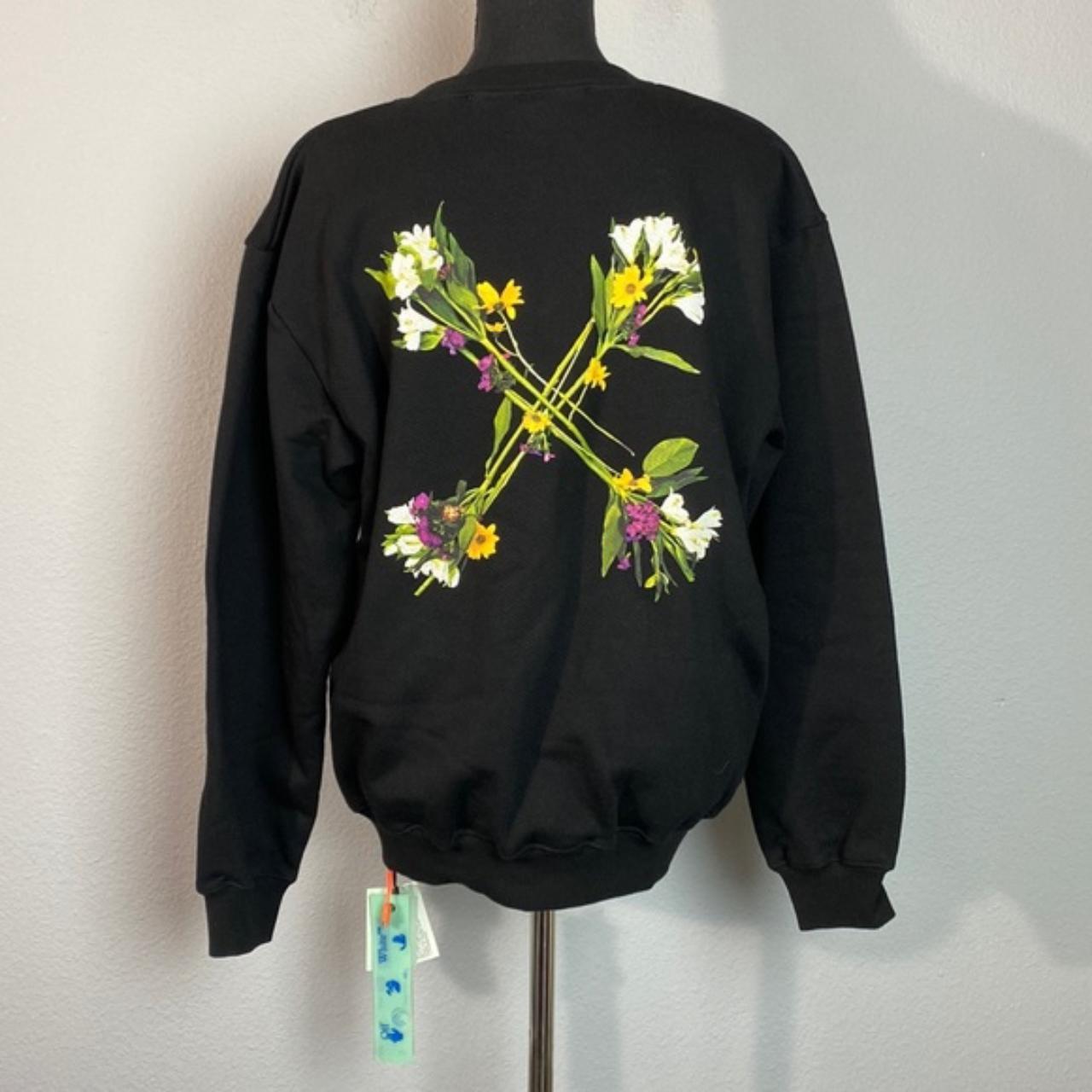 Off-White c/o Virgil Abloh Men's Printed Hoodie - Black - Hoodies