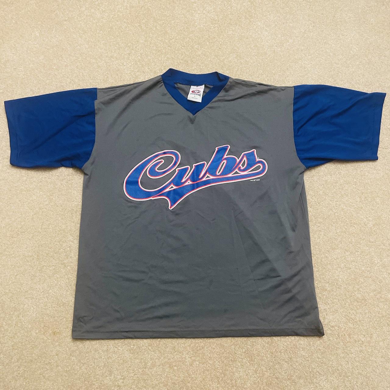 Vintage 1994 Chicago Cubs 3/4 tshirt XL Vintage - Depop