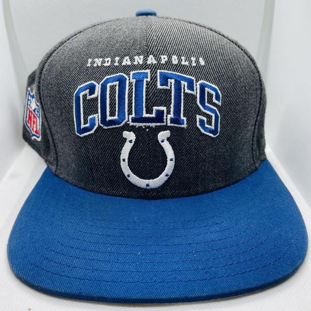 Vintage Indianapolis Colts Flatbill Snapback Cap Hat