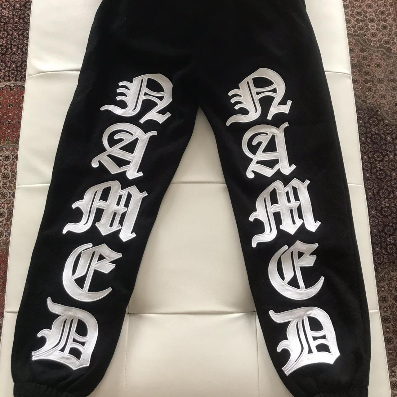 Named Collective Black Mission Sweatpants Size Depop