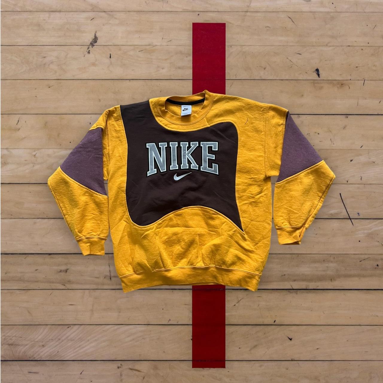 embroidered vintage nike sweatshirt