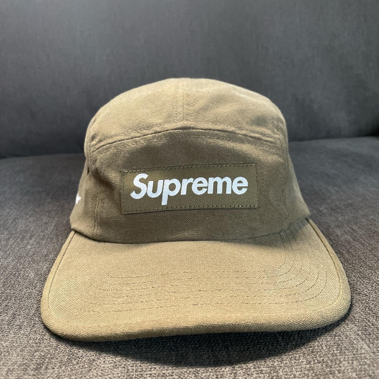 Supreme Brushed Cordura Camp Cap Hat -... - Depop