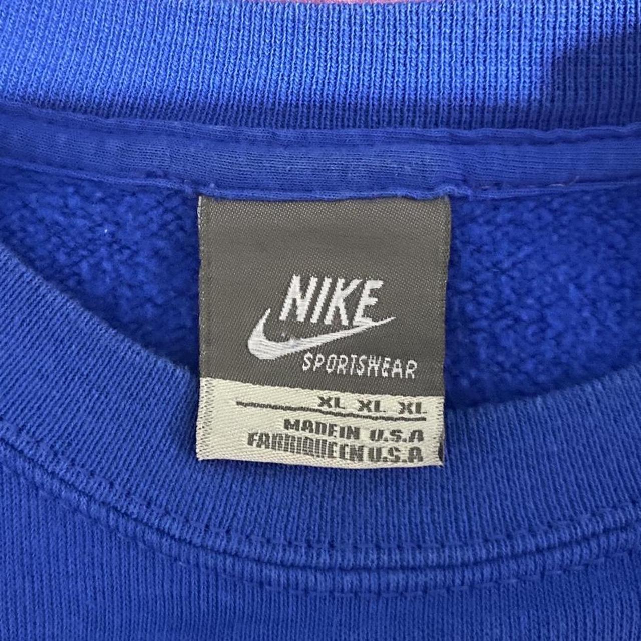 coloured nike sweatshirt