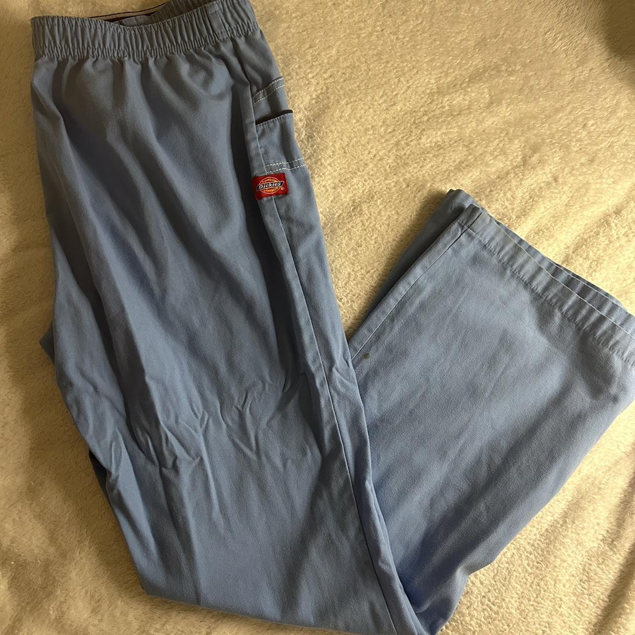 Blue Dickies Scrubs Run pretty loose Depop