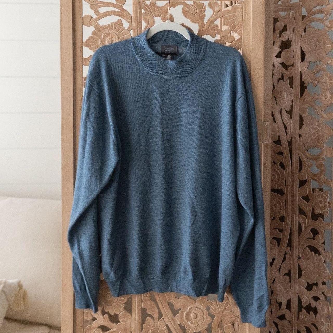 Pre-owned Wool Shirt In Blue