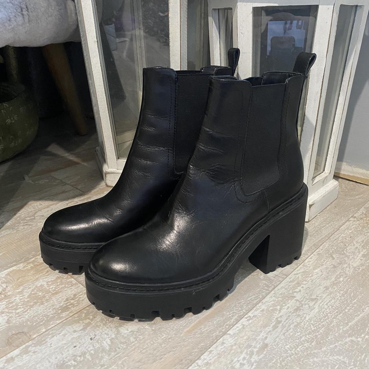 Kendall Kylie Boots Size 8 Color Black Only Depop