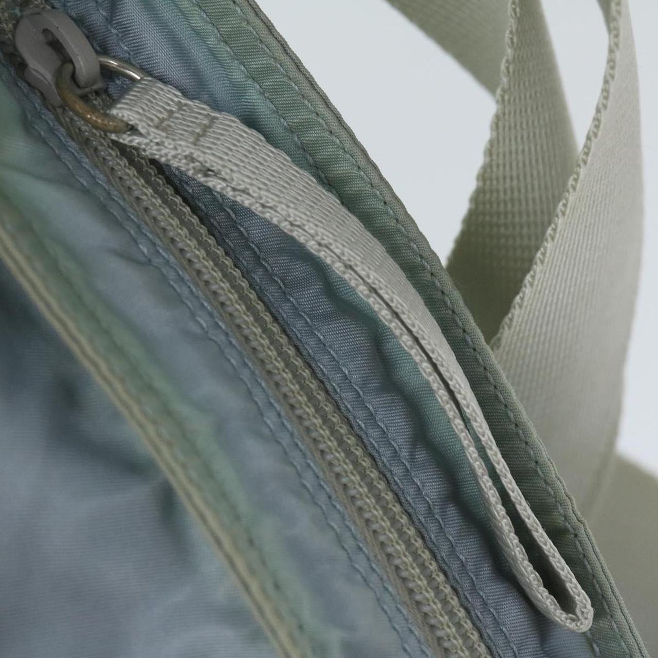 PRADA Shoulder Bag Nylon Blue Auth 60954 W31cm x... Depop