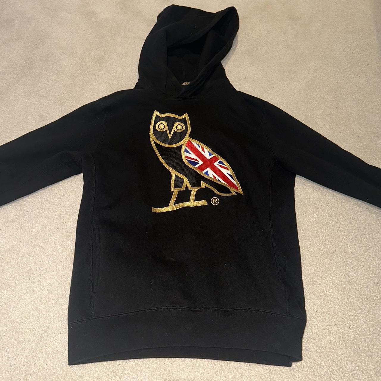 Ovo black sale and gold hoodie