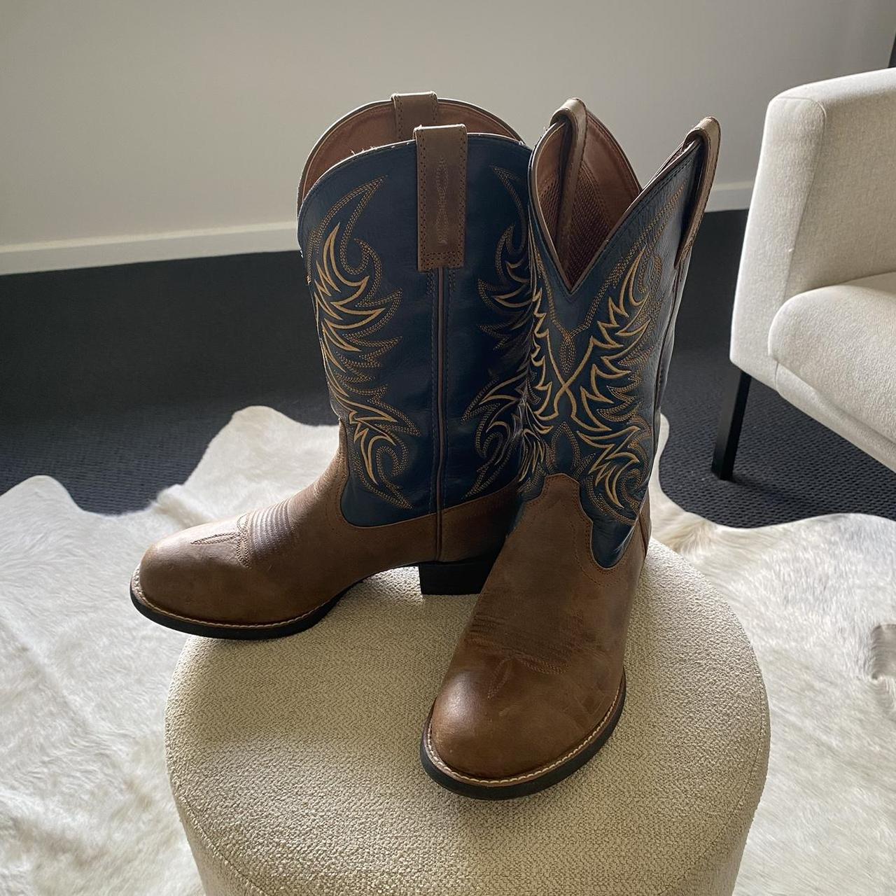 Ariat sport horseman western boot best sale