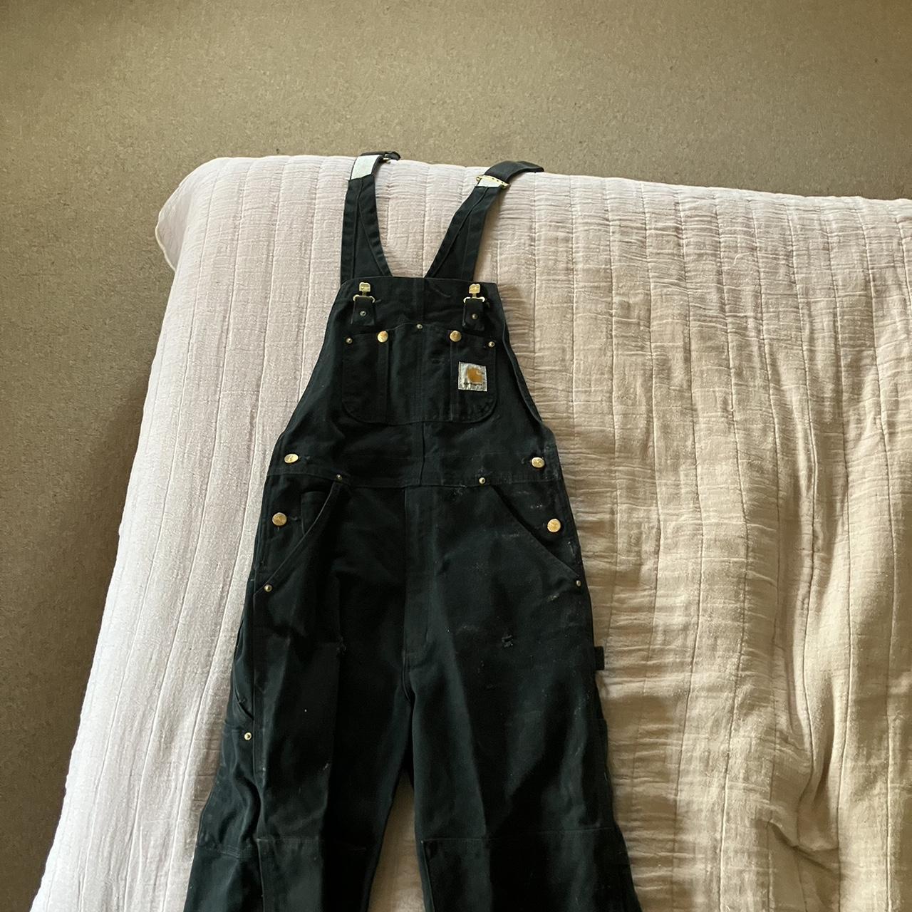CARHARTT DUNGAREES SIZE S MENS SMALL MARKS AND TEARS - Depop