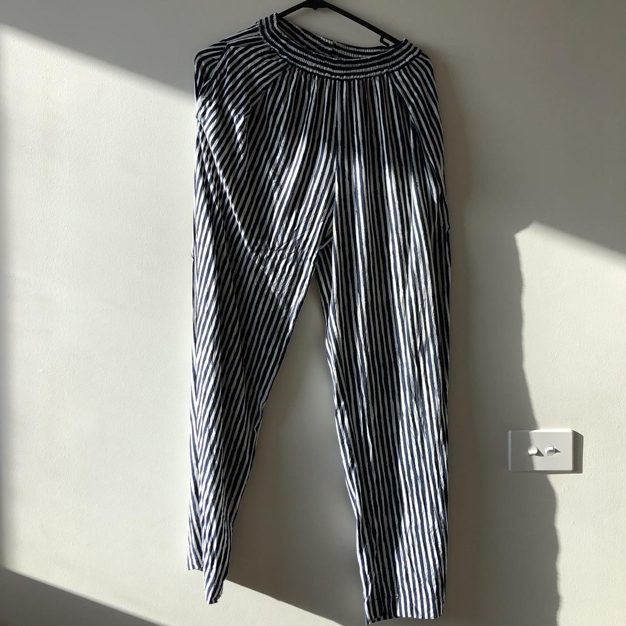 Suku Home black and white striped PJ set. Includes... - Depop