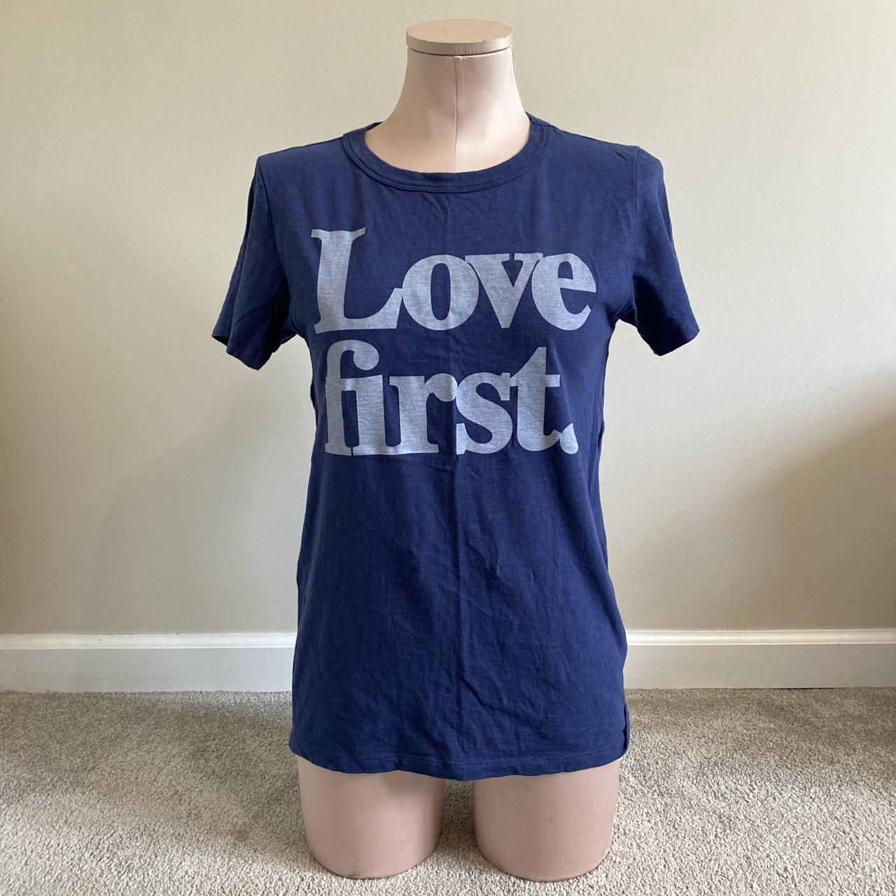 j crew love first t shirt