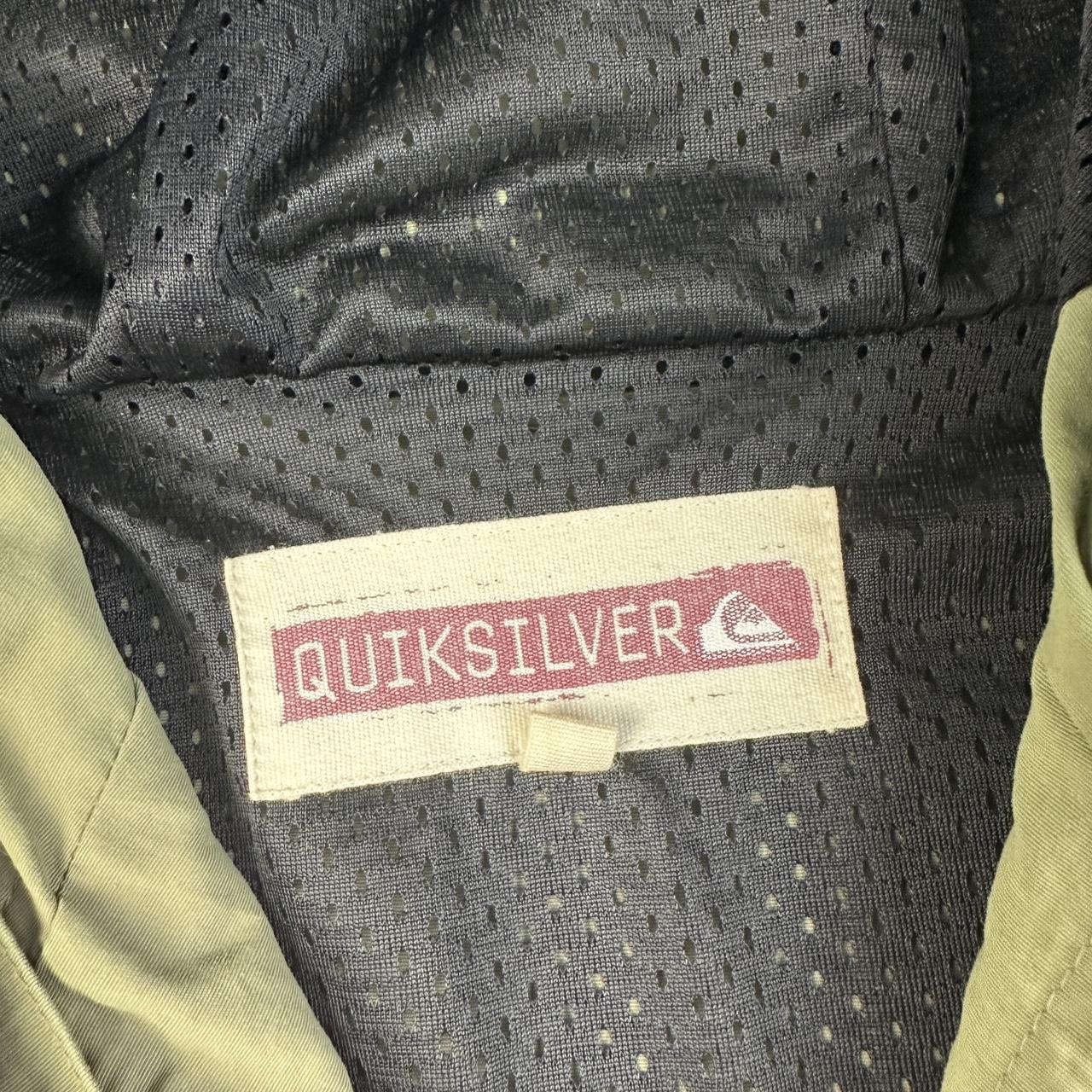 Men’s Vintage Quiksilver Quarter Zip Jacket... - Depop