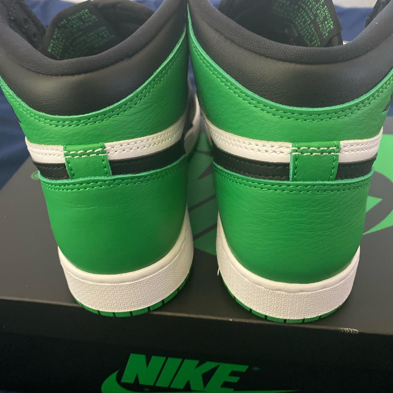 Jordan 1 retro lucky green 🍀 Brand new never worn... - Depop